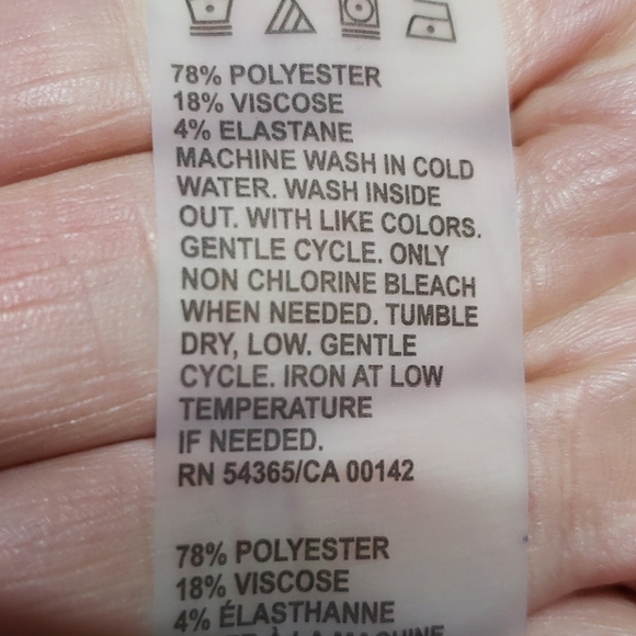 Pinstripe pull-on dress pants - Picture 3 of 3